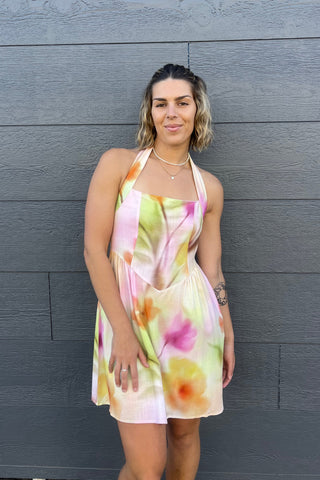 BETHANY HALTER DRESS