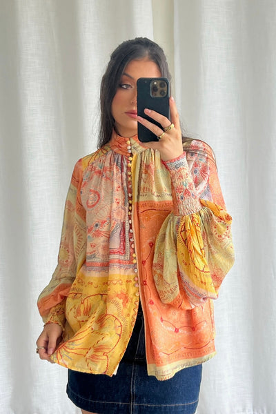 DREAMS BLOUSE ORANGE