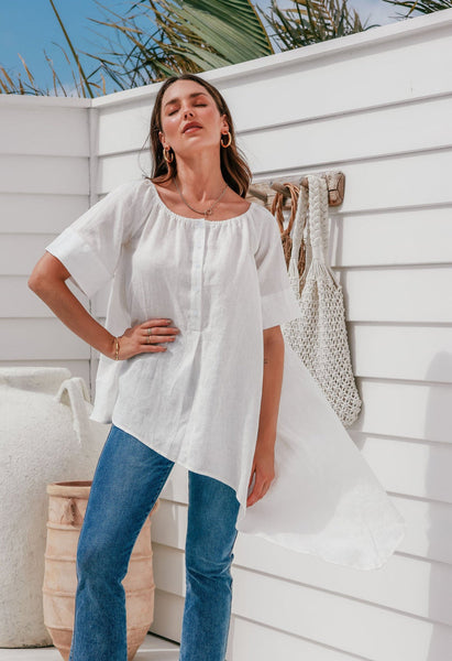 LEE LEE LINEN TOP