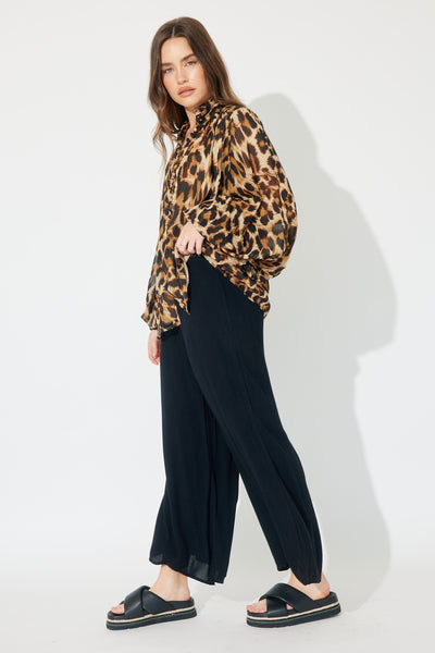 ROMA LEOPARD DREAMS BLOUSE