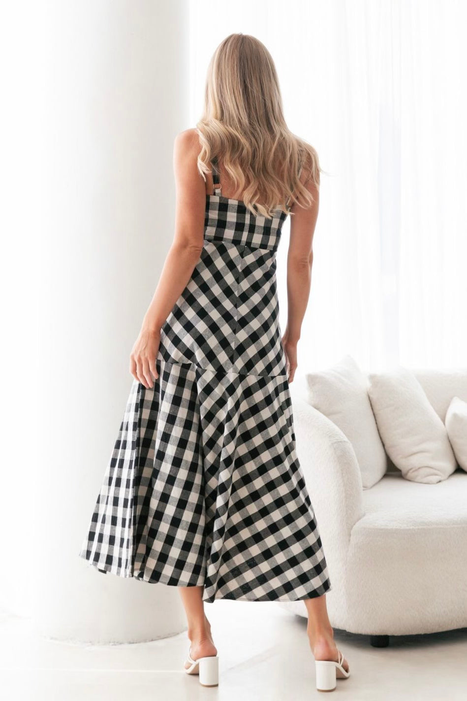 GINGHAM MAXI