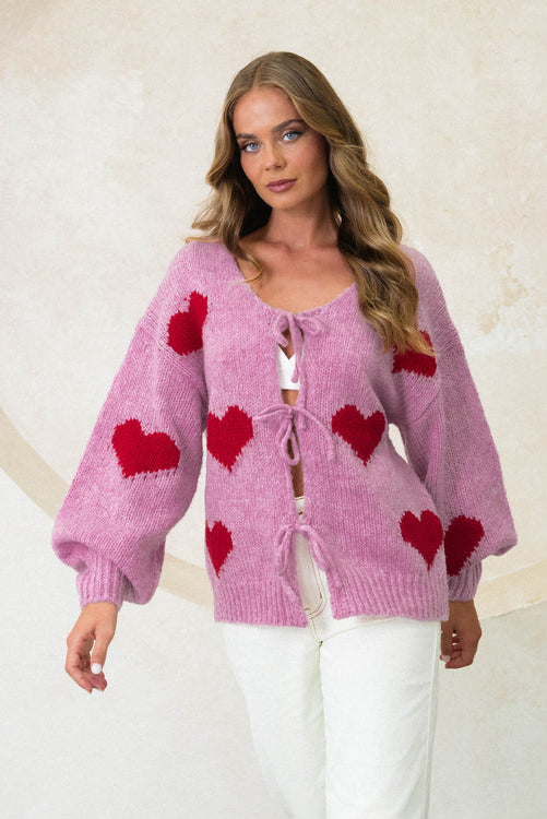 AMORE KNIT CARDIGAN - Pre Order