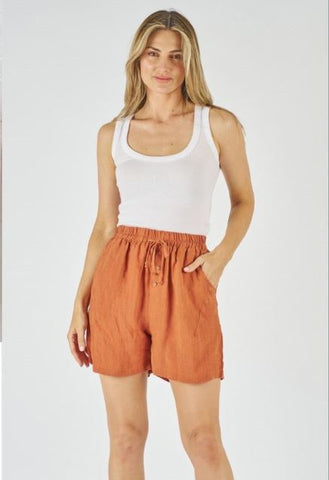 ALEX SHORTS - Beige, Black, Tan