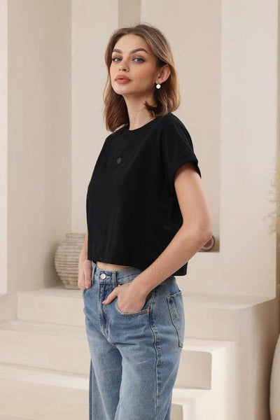 CROPPED TEE