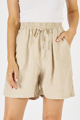 linen shorts 